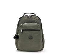 Kipling SEOUL L, Großer Rucksack, Green Moss (grün), 27L, mit 15-Zoll-Laptopfach