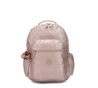 Kipling Seoul L Solid Laptop Backpack (Quartz Metallic)