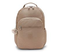 kipling Seoul Lap Large Backpack L Tan Beige