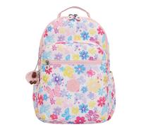 Kipling Seoul Lap Schulrucksack - 15" Laptopfach - flower stamp