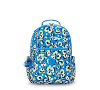 Kipling Seoul Rucksäcke, 35x20.5x44, Leopard Floral (BLAU)