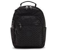Kipling SEOUL S Kleiner Rucksack, Signature Emb (Schwarz)