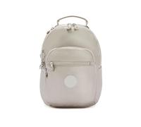 Kipling SEOUL S Kleiner Rucksack, Metallic Glow (Silber)
