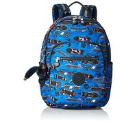 Kipling SEOUL S, Kleiner Rucksack mit Laptop-Schutz 13 Zoll, 35 cm, 14 L, 0.50 kg, New Scate Print Small