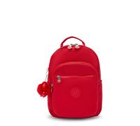 Kipling SEOUL S, Kleiner Rucksack mit Laptop-Schutz 13 Zoll, 35 cm, 14 L, 0.50 kg, Red Rouge