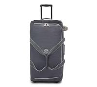 Kipling Teagan L Rollenreisetasche, Leichte Große Rollende Reisetasche mit Teleskopgriff, Strapazierfähigen Rädern & Mehreren Fächern, Vielseitiges Reise-Wochenend-Gepäck - Moonlit Grey