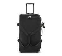 Kipling TEAGAN M Mittelgroße Reisetasche mit Rollen, Upright, Black Noir (Schwarz)