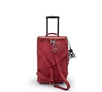 Kipling Teagan US Kleine Reisetasche mit Rollen, Carry On, Funky RED