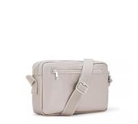 Kipling Vielseitige Medium Crossbody-tasche Mit Verstellbarem Schulterriemen Silber- 100% Polyamide