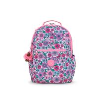 Kipling Women's Seoul 15"""" Laptop Backpack Durable Roomy with Padded Shoulder Straps Built-In Protective Sleeve