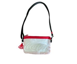 Kipling X Coco-Cola Umhängetasche, Weiß-Rot