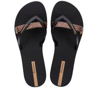 Kirei Chic Damen Bade Zehentrenner, schwarz, Gr. 39