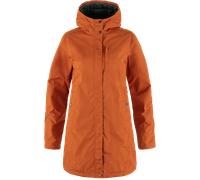 Kiruna Padded Parka W Terracotta Brown L Terracotta Brown