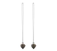 Kisangel 2 Stück Vintage Taschenuhr für Herren mit Herzförmigem Deckel aus Legierung und Quarz Präzise Zeitmessung Schutzklappe für Partys und Festivals im Retro Stil
