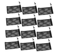 Kisangel 20stücke Netzbeutel mit Kordelzug für Sportgeräte Kleine Beutel aus Polyestergewebe als Schuhbeutel oder Wäschebeutel Tragbar für Fitness und Reisen mit Belüftung für Outdoor-aktiv