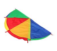 Kisangel Regenbogen Regenschirm Für Gruppenspiele Mehrfarbiges Outdoor-spielgerät Sensorisches Trainingsspielzeug Für Junge Mädchen Frühpädagogik-hilfsmittel Multifunktionales Design Als So