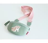 KisMe Sidebag Einhorn grün - 18cm x 10cm x 5cm / grün / Kunstleder