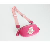 KisMe Tasche Sidebag Einhorn pink - 18cm x 10cm x 5cm (HxT) / pink / Kunstleder