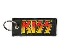 KISS Classic Logo Kunststoff Schlüsselanhänger, mehrfarbig, Einheitsgröße, Mehrfarbig, EinheitsgröÃŸe