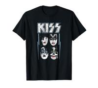Kiss Hard Rock Music Band Made For Lovin' You by Rock Off T-Shirt