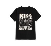 Kiss - Let Me Go - T-Shirt - Schwarz - XL - 100% Baumwolle Schwarz XL