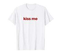 Kiss Me Shirt Y2K Aesthetic Trendy T-Shirt