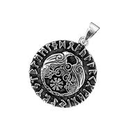 Kiss of Leather Anhänger Raben aus 925 Silber Nr. 381