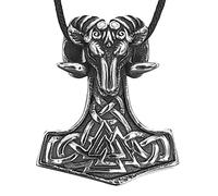 Kiss of Leather Anhänger Thorshammer aus Edelstahl Nr. 197