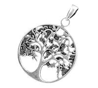Kiss of Leather Lebensbaum Anhänger aus 925 Sterling Silber Nr. 165