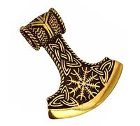 Kiss of Leather Thorshammer Anhänger aus Bronze Br. 151