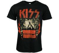 Kiss - Schwarzes T-Shirt Crazy Nights (Retro) XL