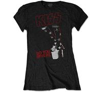 Kiss - T-Shirt # Xl Black Femmina # Do You Love Me