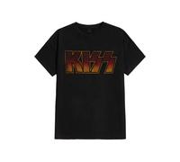 Kiss T-Shirt Vintage Classic Logo Black S