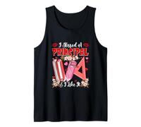 Kissed A Principal & Like It Valentine's Day Funny Couple Tank Top
