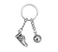 Kisstta 2 Stück Schlüsselanhänger Fußball, 8.5cm Fussballschuh-Anhänger, Schulanfangsgeschenk, Fußballfan Souvenir Sneaker Schlüsselanhänger Geschenke für Jungen Und Männer, Fußballfans