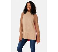 Kit Tunic Pullover Damen - cappucino - XS