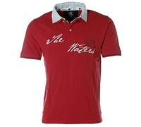 Kitaro Herren Kurzarm Shirt Poloshirt Polokragen Pikee M rot Bahamas Champion