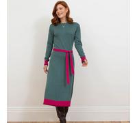 Kite Damen Oakley Strickkleid Bio-BaumwolleGrün / XL