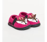 Kitz-Pichler Bobby Appl. Reh | Kinder Filz-Hausschuh | Farbe raspberry | Kinder-Hausschuh in Größe 25 raspberry 25