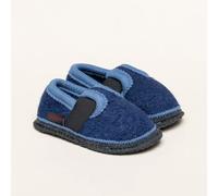 Kitz-Pichler Bobby Kinder-Hausschuh aus Filz| Größe 34 azul - jeans 34