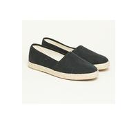 kitz-pichler Espadrilles "Camping Linen uni V" in Schwarz - Größe 39 | Damen Schuhe Halbschuhe