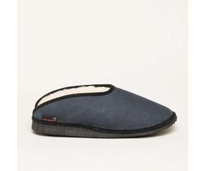 Kitz-Pichler Fatima | Damen & Herren Lammfell Hausschuh | Farbe navy | Pantoffel in Größe 42 navy 42