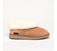 Kitz-Pichler Gisi | Damen & Herren Lammfell Hausschuh | Farbe braun | Pantoffel in Größe 42 braun 42