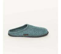 Kitz-Pichler Grainau Filzhausschuh | Damen & Herren Hausschuh | Pantoffel Farbe grün Größe 41 oceangreen 41