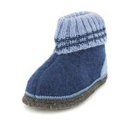 kitz-pichler Hüttenschuhe "Oetz" in Dunkelblau - 42% | Größe 27 | Baby Hausschuhe