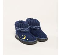 kitz pichler Hüttenschuhe "Kauns" in Dunkelblau - Größe 31 | Baby Hausschuhe