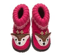 kitz-pichler Hüttenschuhe "Reh" in Pink - Größe 35 | Baby Hausschuhe
