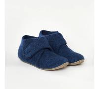 Kitz-Pichler Juno Kinderhausschuh Jungen Hausschuh | Farbe Ink Blue Mele | Pantoffel in Größe 29 Ink Blue Mele 29