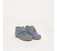 Kitz-Pichler Juno Kinderhausschuh Mädchen Hausschuh | Farbe grey | Pantoffel in Größe 20 grey 20