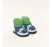 Kitz-Pichler Kauns Dago | Kinder Filz-Hausschuh | Farbe Jeansblau/Atlantik | Kinder-Hausschuh in Größe 33 Jeansblau/Atlantik 33